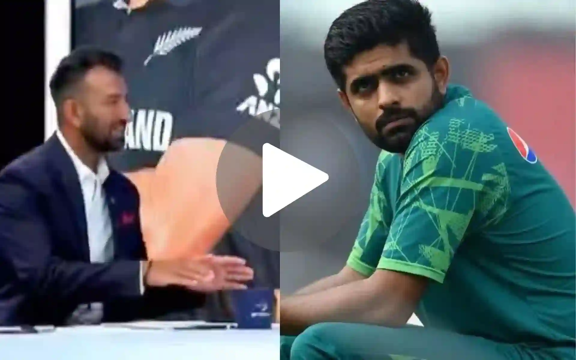 [Watch] 'Itne Saare Dot Balls' - Pujara Mocks Babar Azam On Pakistan's Cricket Show
